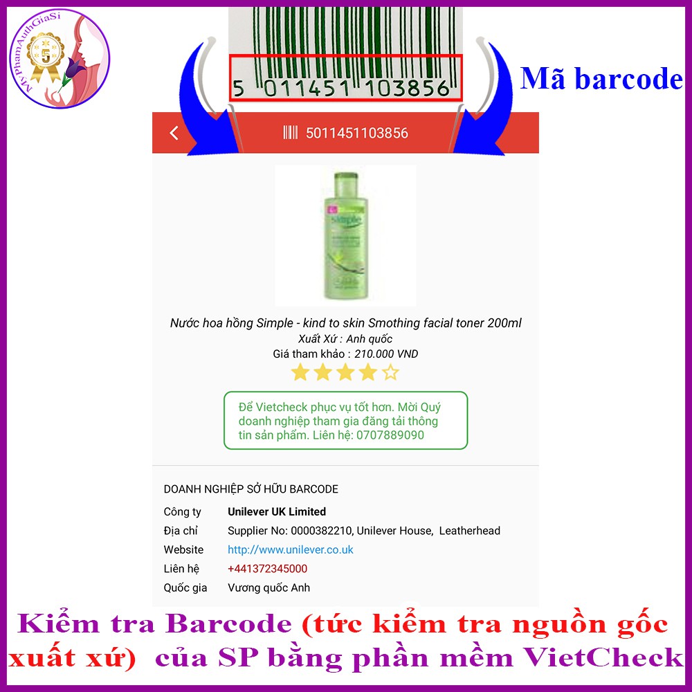 NƯỚC HOA HỒNG SIMPLE KIND TO SKIN SOOTHING FACIAL TONER