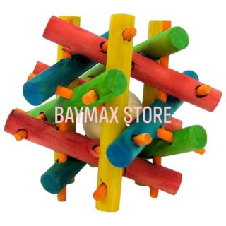 Đồ chơi gỗ cho Nhím, Chuột, Bọ, Thỏ, Hamster