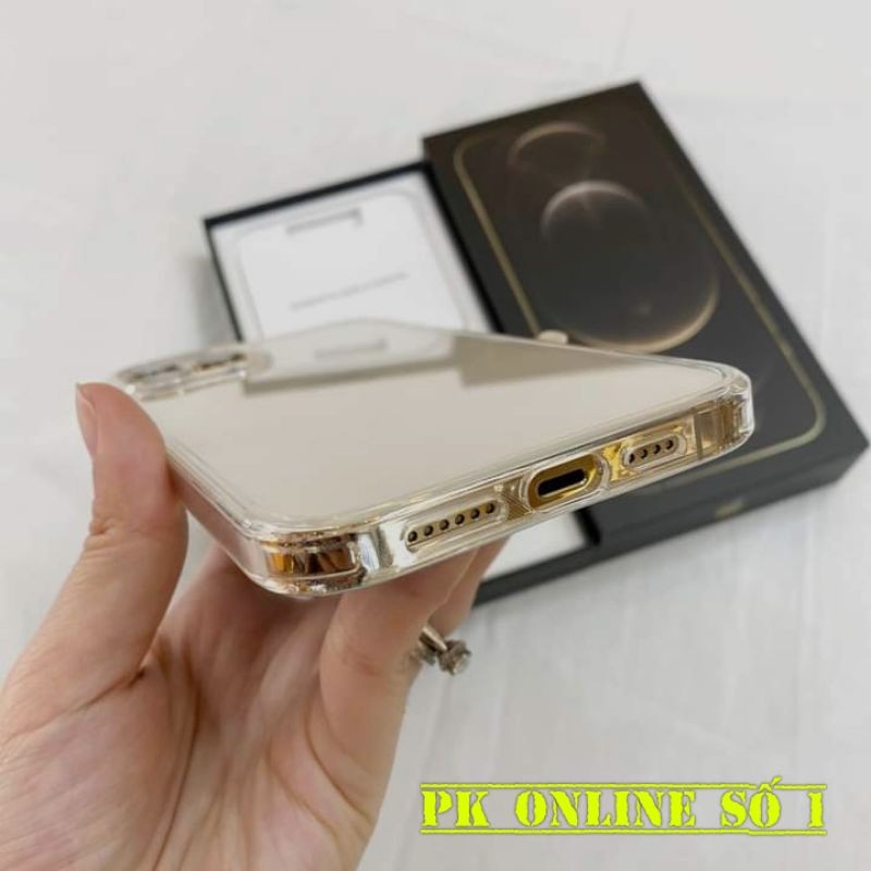Ốp Likgus Trong Suốt chống sock lưng không ố vàng iPhone 12 Pro max