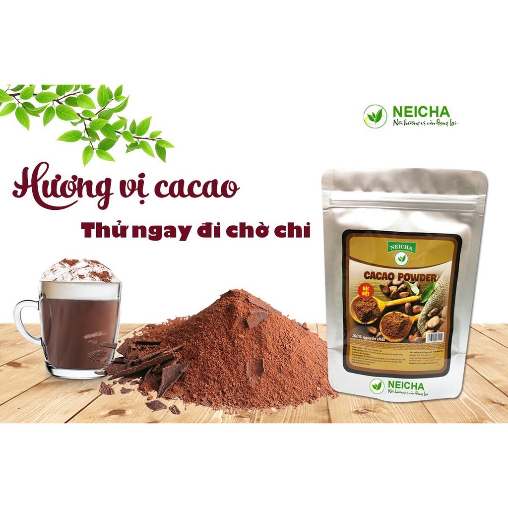 Bột Cacao Nguyên Chất Đặc Biệt Neicha (500gr)