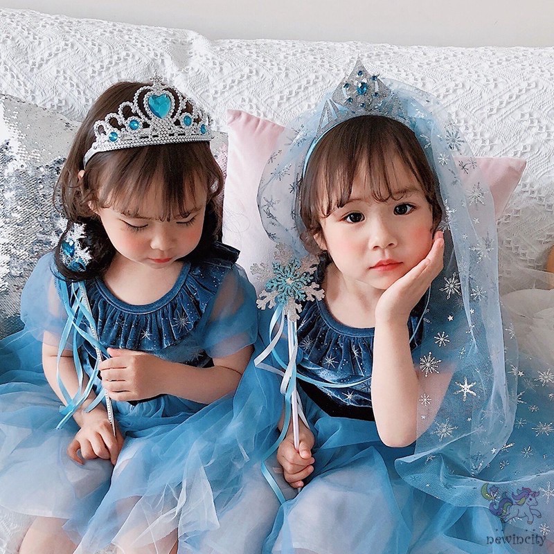 PHỤ KIỆN TÓC ELSA CHO BÉ NHIỀU MẪU
