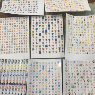 Hình dán sticker khen thưởng đa dạng nhiều hình ảnh phong phú