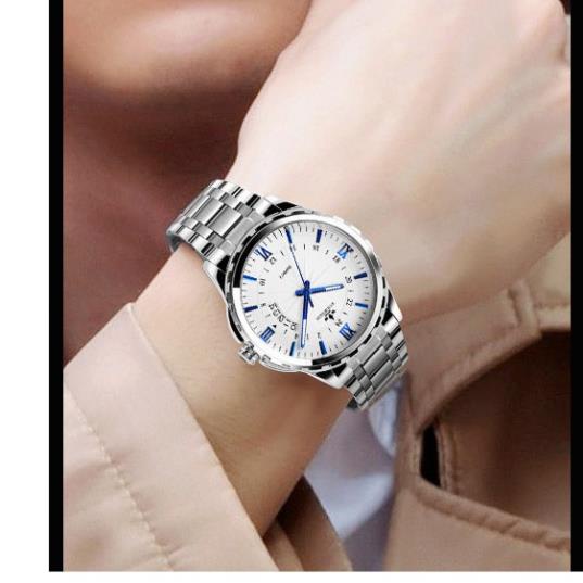 [HÀNG CHUẨN AUTH] Đồng Hồ Nam FOURRON F222 Doanh Nhân Sang Trọng Hợp Kim Thép Cao Cấp