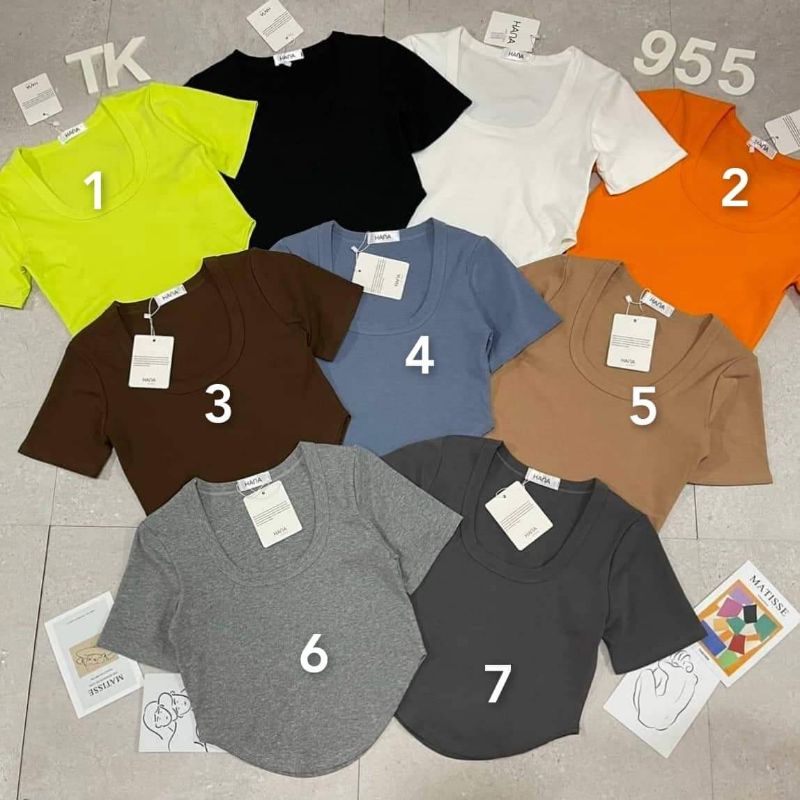 Áo cổ U vạt bầu