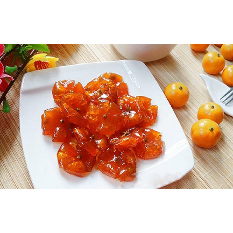 0Mứt quất mứt tắc sấy dẻo chua chua ngọt ngọt 500gr