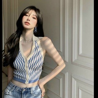 Áo yếm kẻ sọc