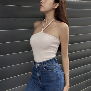 Áo cổ yếm cột dây EDINI - A1402