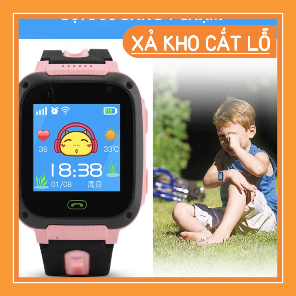 Đồng hồ thông minh trẻ em - Đồng hồ định SW12 CHÍNH HÃNG - Camera trước - Gắn sim nghe gọi định vị 3G 4G