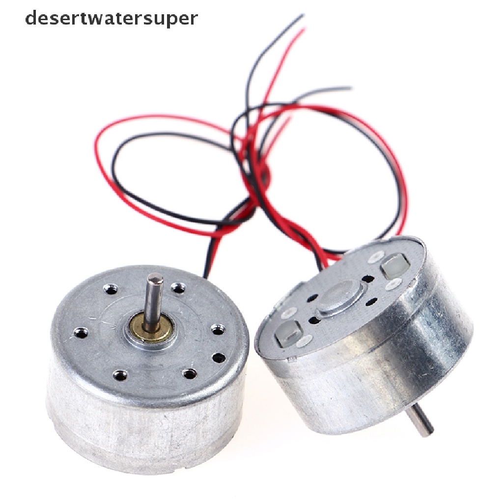 Động Cơ Chổi Than 300 Năng Lượng Mặt Trời DC 3V 4.5V 5V 2mm Cho Máy Nghe Nhạc CD DIY