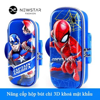   FREE SHIP  Hộp Bút Đa Năng In Hoạt Hình xinh xắn Hộp bút học sinh có khoá mật khẩu hàng độc Ảnh Thật  