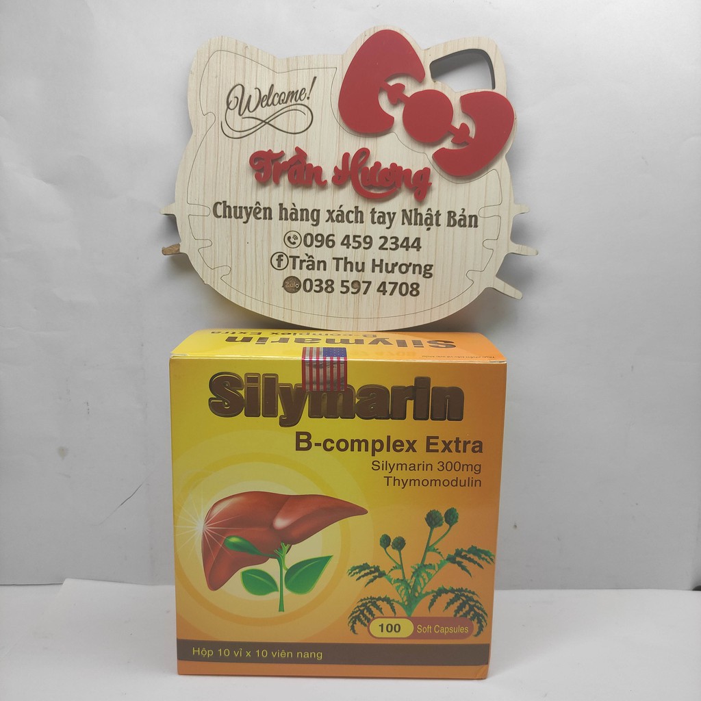 Silymarin B-Complex Extra Vàng - Hộp 100 Viên