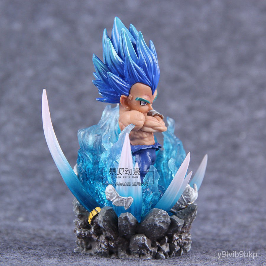 Dragon Ball GK Ultra Blue Vegeta LeaGue Màu Xanh Đậm Biến Hình Nổ Quần Áo WCF QPhiên Bản Có Thể Phát Ra Ánh Sáng Để Làm