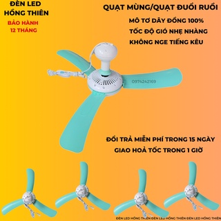 QUẠT TRẦN MINI ĐUỔI RUỒI -MUỖI