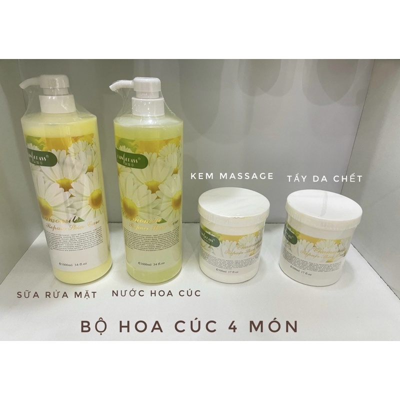 Nước hoa hồng hoa cúc dành cho spa