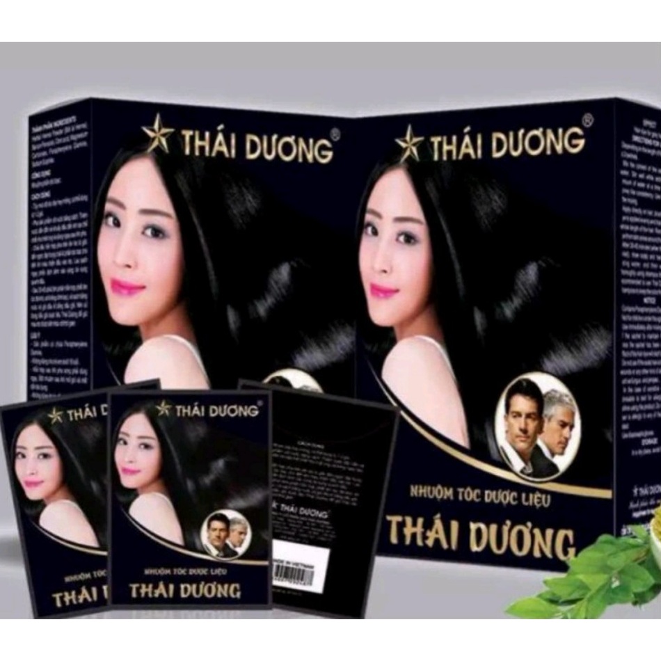 Dầu gội đen tóc thảo dược Thái dương