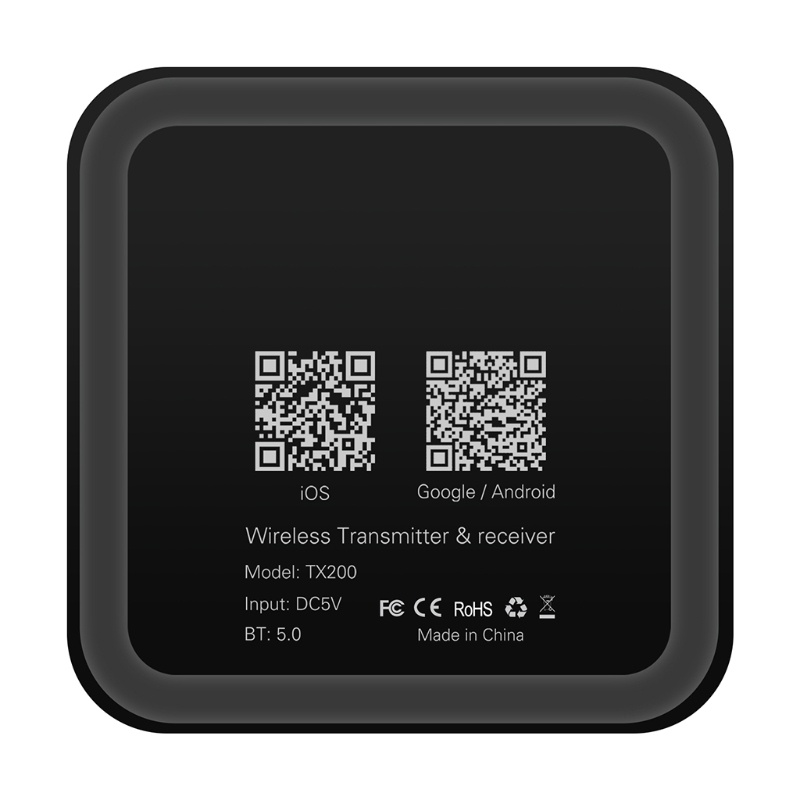 Thiết bị truyền nhận tín hiệu âm thanh Bluetooth 5.0 2 trong 1 QUU CSR8675 APTX