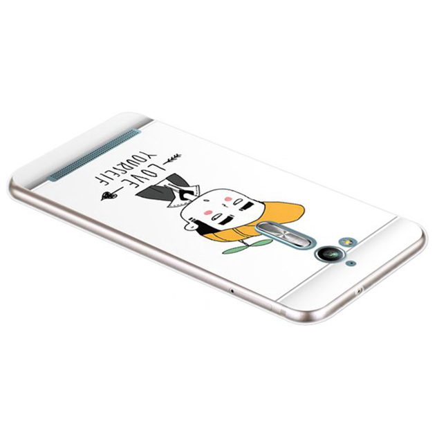Ốp Lưng Silicone In Hình Trái Tim Đáng Yêu Cho Asus Zenfone 5 Go Zb500kl Live Lite Zb501kl 4 Max 2018