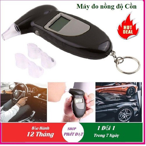 Máy Đo Nồng Độ Cồn Trong Hơi Thở AL 6000 - Màn hình LCD - Sản Xuất Bởi Alcoho Tester