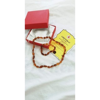 bộ vòng hổ phách amber cho bé