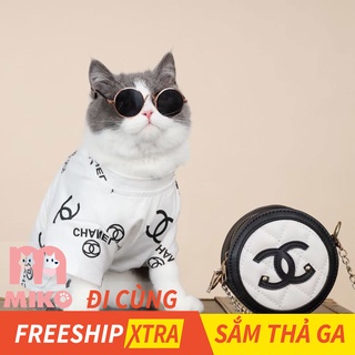 Áo chanel - quần áo thú cưng - quần áo chó mèo miko petwear