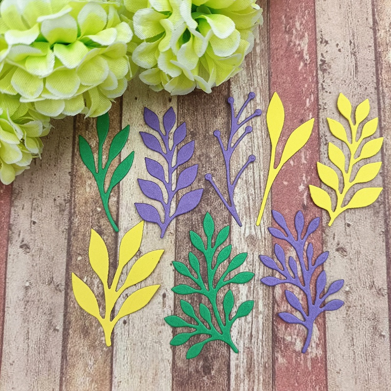 Khuôn Cắt Giấy Kim Loại Hình Chiếc Lá Xinh Xắn