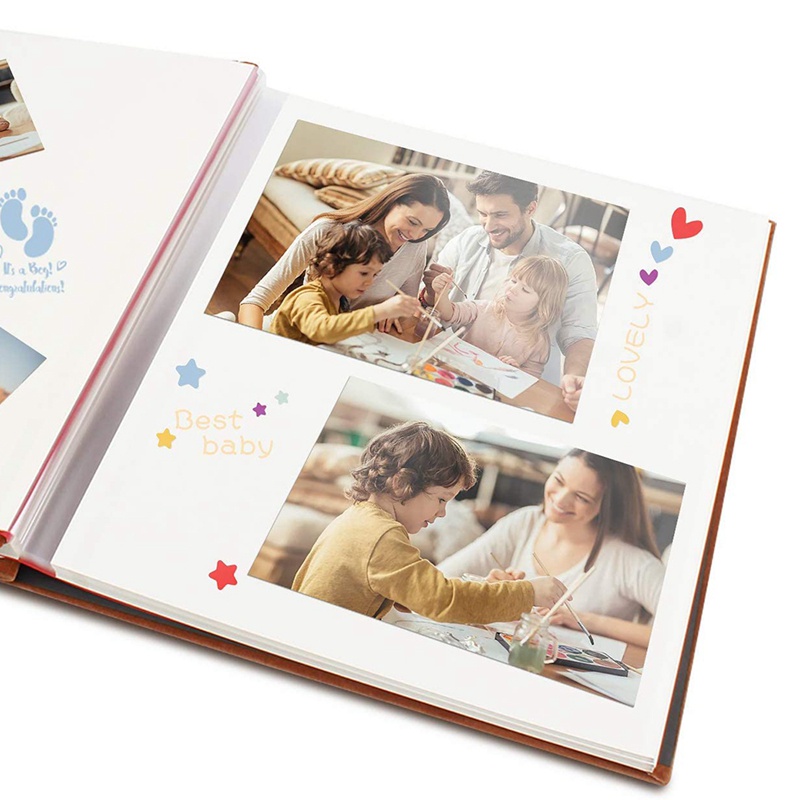 Album Ảnh Tự Dính Dày Dặn Có Màng Phim Bảo Vệ Tiện Dụng