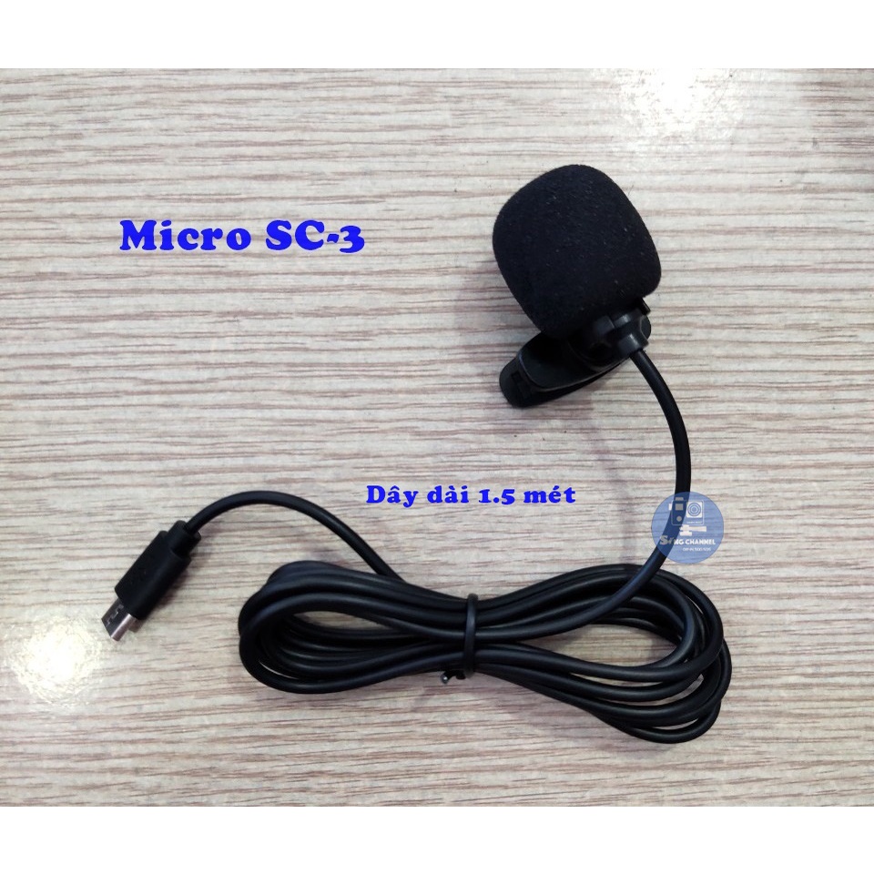 Micro Thu Âm Camera SC-3