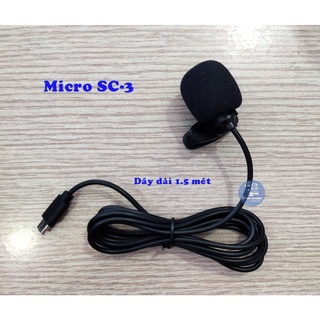 Micro Thu Âm Camera SC-M200; SC-3; SC-3 Air - Micro Ausek S81 - Micro SC-2 - Micro Akaso Brave 7