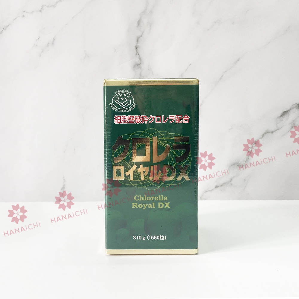 Tảo Lục Hoàng Gia Chlorella Royal DX Nội Địa Nhật lọ 1550 viên