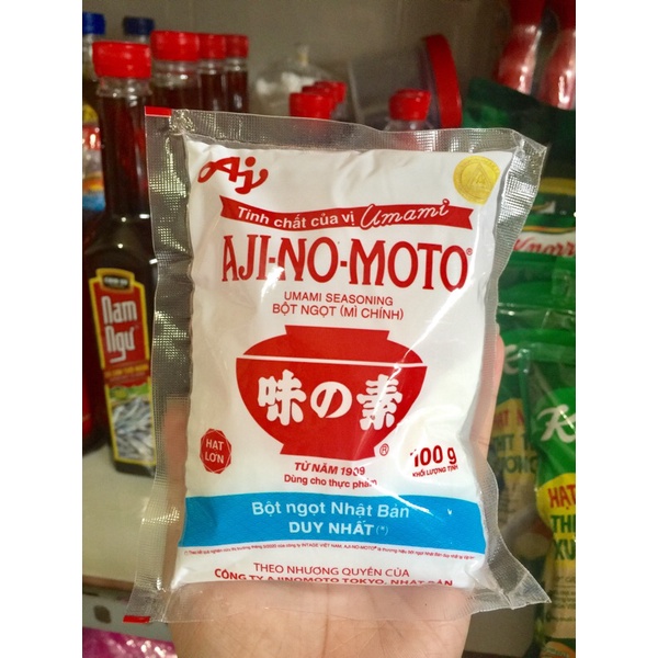 Bột ngọt AJI-NO-MOTO gói 100g/140g