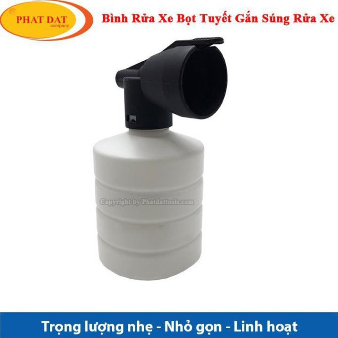 Bình Xịt Tạo Bọt Tuyết Mini Gắn Súng Rửa Xe Thông Dụng