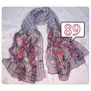 NEW 2019 Khăn VOAN quàng cổ 89 white gigi khăn đẹp cho nữ
