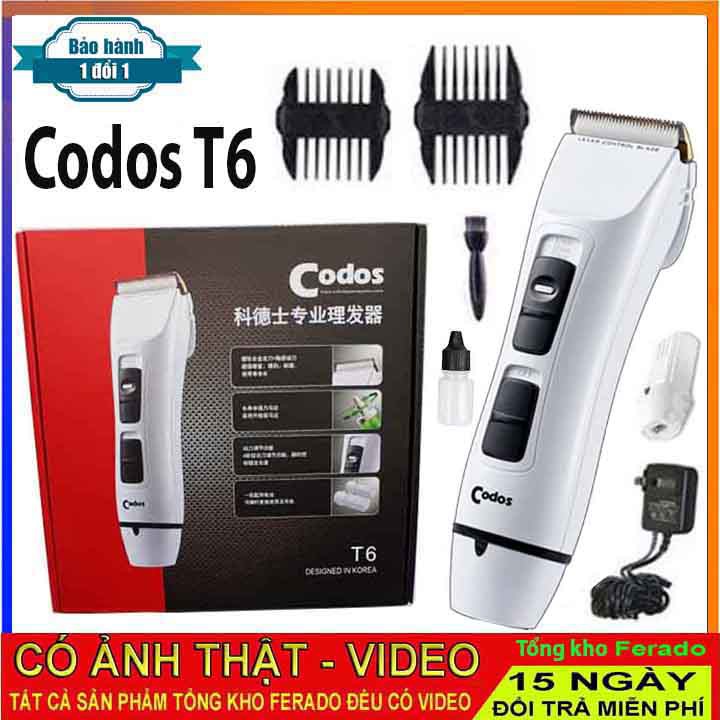 Máy Tông đơ Codos T6- tông đơ cắt tóc gia đình