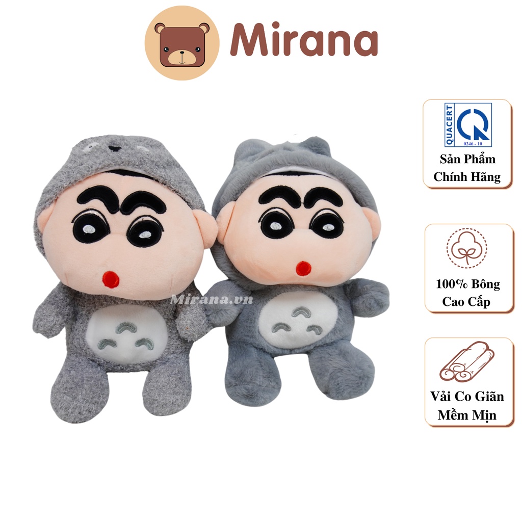 Gấu Bông Nhân Vật Hoạt Hình Shin Totoro - 45cm
