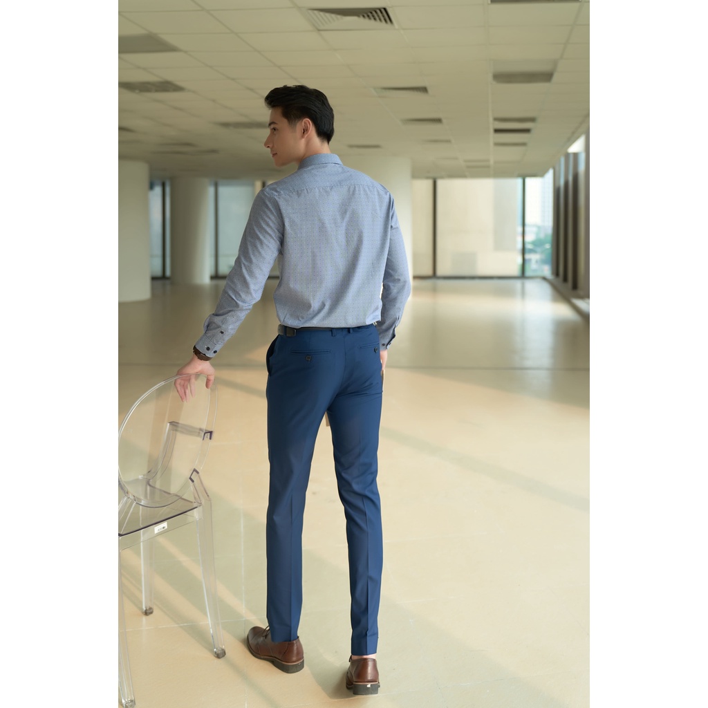 Áo Sơ Mi Nam Dài Tay Hoạ Tiết Đẹp Thoáng Mát Thấm Hút Mồ Hôi DGC Selection - SASDBA28M