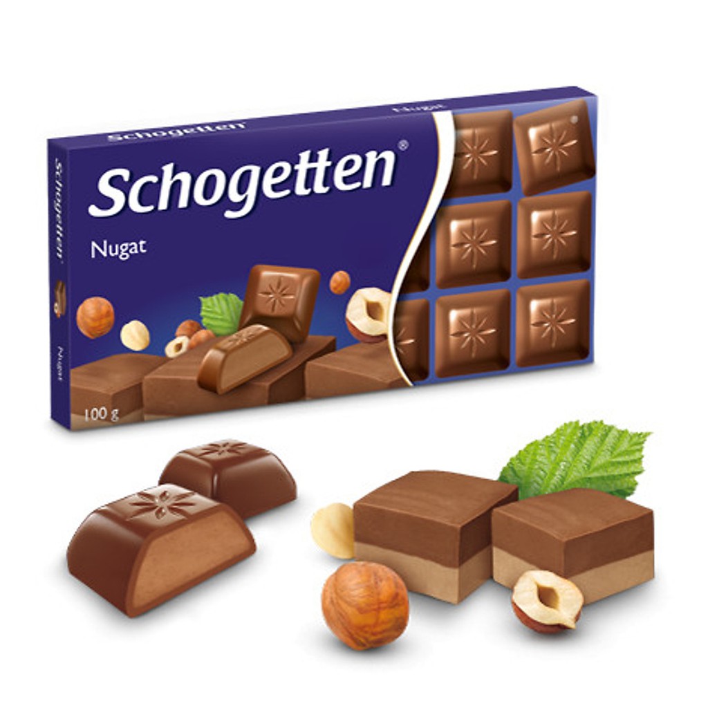 Chocolate Schogetten Nugat