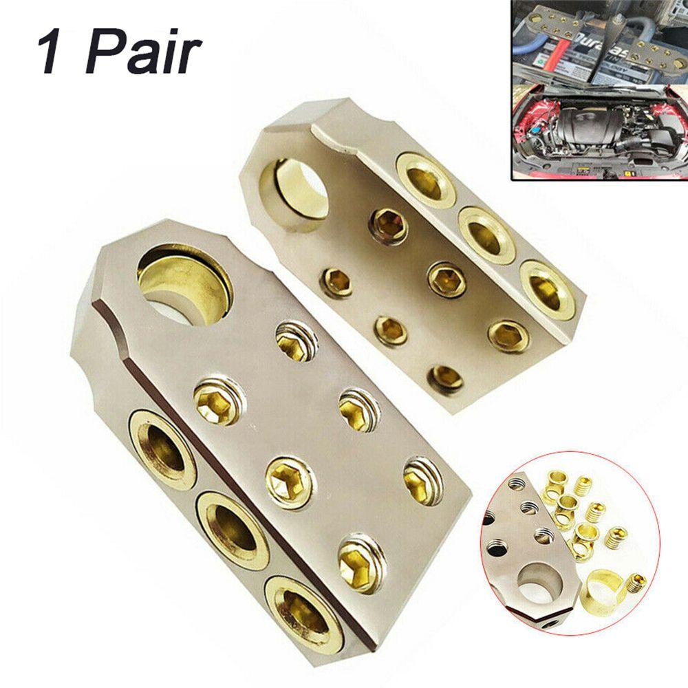 ESPO 1 Cặp Kẹp Nối Dây Cáp Cực Âm Thông Dụng Bền Bỉ