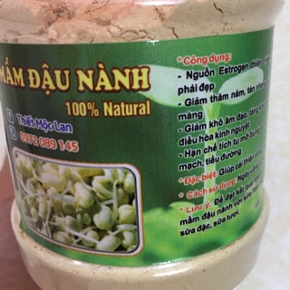 Combo mầm đậu nành,bột chùm ngây,tinh bột nghệ