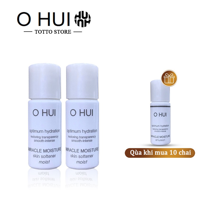 Nước hoa hồng trắng Ohui - Chai dưỡng sáng hồng căng bóng tái tạo da Ohui 5ml