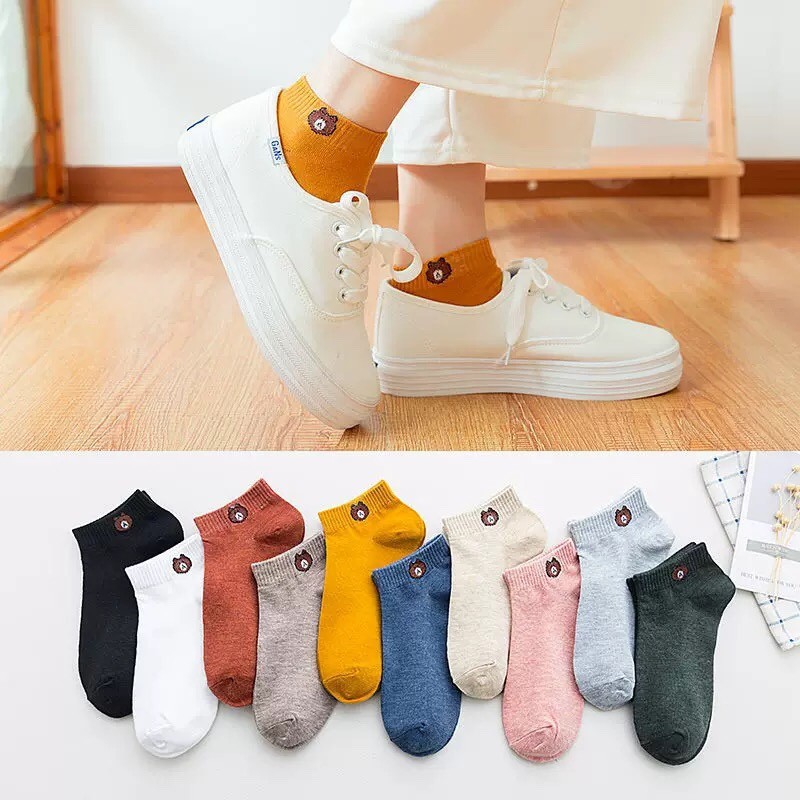 Combo 2 đôi tất gấu siêu cute