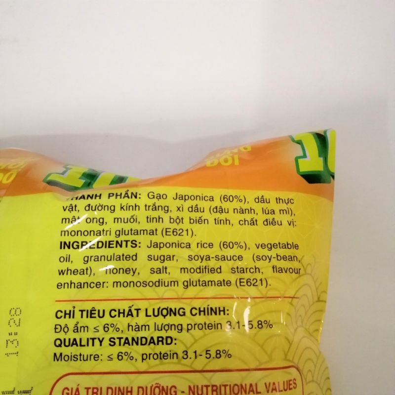 💢 Bánh gạo Nhật ICHI vị mật ong 180g