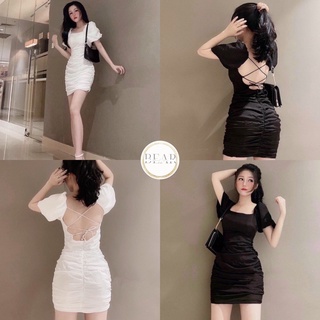 ĐẦM BODY HỞ LƯNG TAY PHỒNG