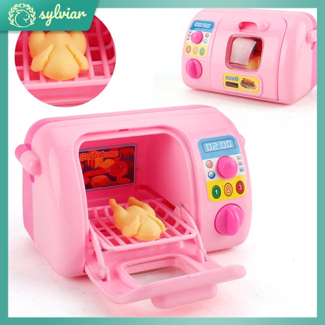Lò Vi Sóng Đồ Chơi Mô Phỏng Cho Bé