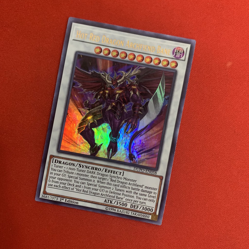 [EN][Thẻ Bài Yugioh Chính Hãng] Hot Red Dragon Archfiend Bane