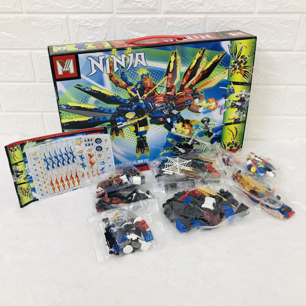 ĐỒ CHƠI LEGO NINJA VÀ RÔ BỐT 426 CHI TIẾT