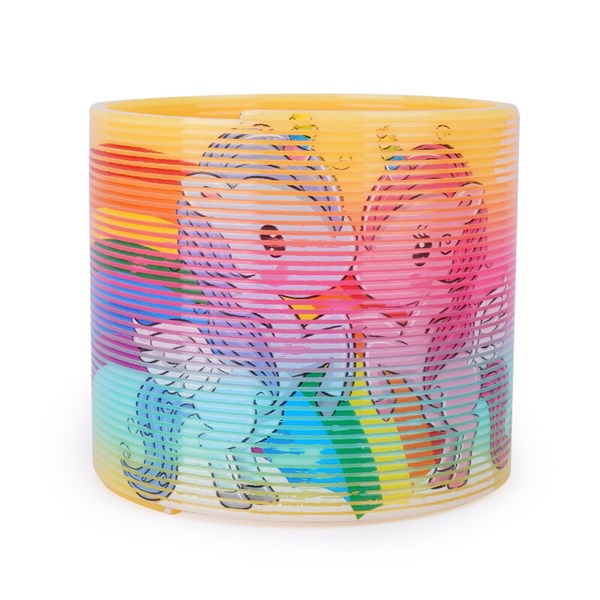 LÒ XO VÒNG CHAO CẦU VỒNG ĐỒ CHƠI VẬN ĐỘNG SIÊU DỄ THƯƠNG CHO CÁC BÉ Slinky