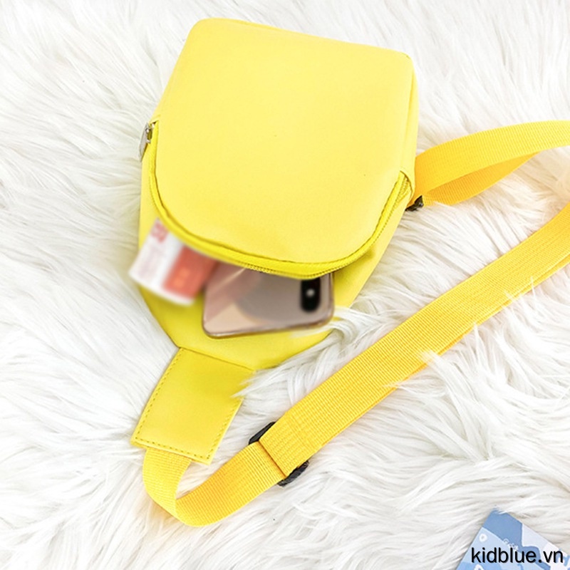 Bags Kids Waist Fanny Packs Solid Color Adjustable Strap Toddler Chest Bag Chilren Stylish Coins Bag for Boys Girls