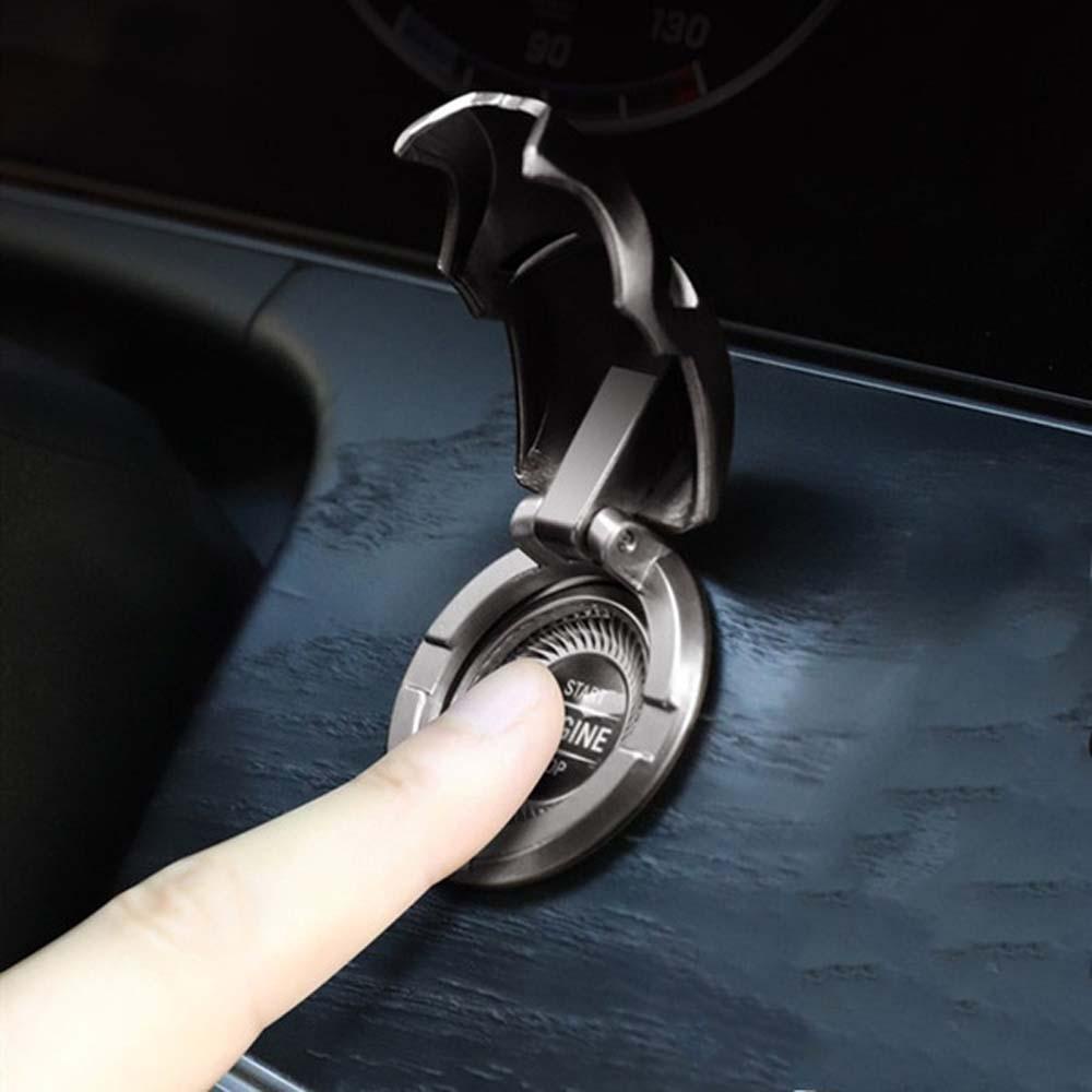 Vòng Trang Trí Nút Khởi Động Xe Hơi Chống Trầy Xước Họa Tiết 3D