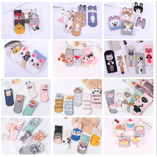Tất nữ, vớ nữ, tất cổ ngắn, socks hình thú đáng yêu