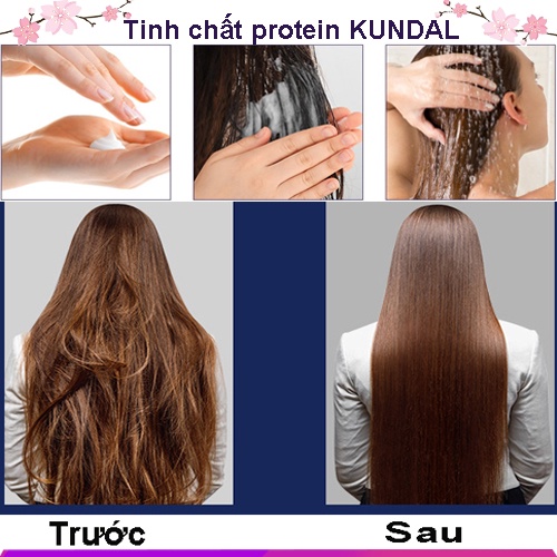 Tinh Chất Dưỡng Tóc KUNDAL 3 Gói Mỗi 10ml Hỗ Trợ Cải Thiện Tóc Hiệu Quả